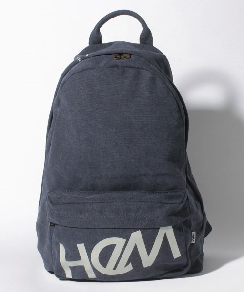 セール 60 Off hem ビッグロゴ リュック 帆布 ヘム Hem Magaseek セール 60 Off hem ビッグロゴ リュック 帆布 ヘム Hem Magaseek