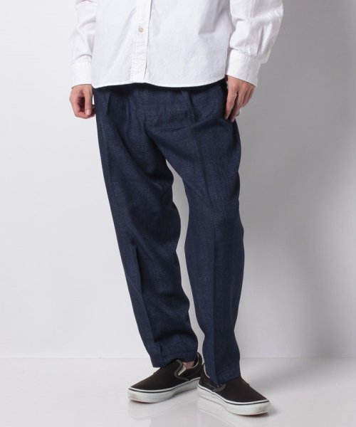 セール モルビドデニム ワイドスラックス ナノ ユニバース Nano Universe Magaseek