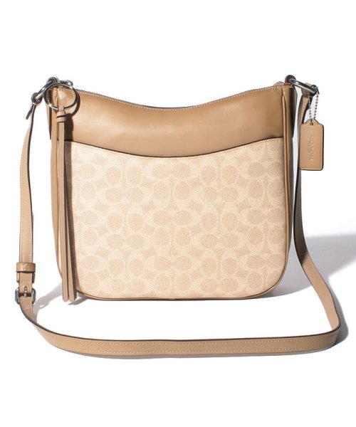 COACH(コーチ)/【COACH】Chaise Crossbody  38579　ショルダーバッグ/ベージュ系