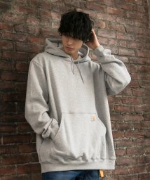 Carhartt(カーハート)/【Carhartt カーハート】裏毛ミッドウェイトプルオーバーパーカー/杢グレー