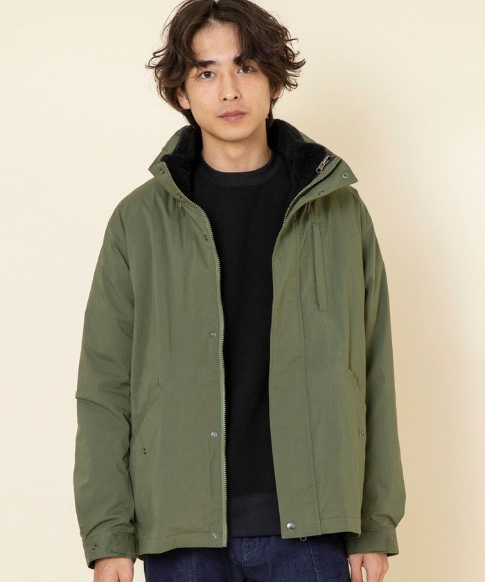 64%OFF！＜マガシーク＞ コーエン 3WAYショートモッズコート# メンズ OLIVE SMALL coen】 タイムセール開催中】