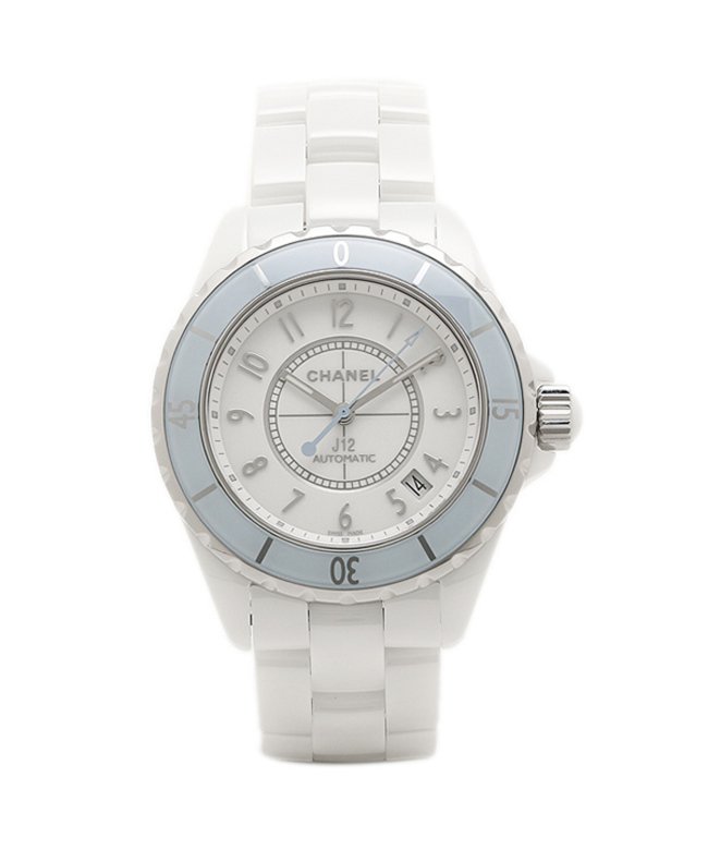 シャネル 腕時計 Chanel H4341 J12 ジェイトゥエルヴ 38mm オートマチック 自動巻き メンズ腕時計 ウォッチ ソフトブルー ホワイト シャネル Chanel Magaseek