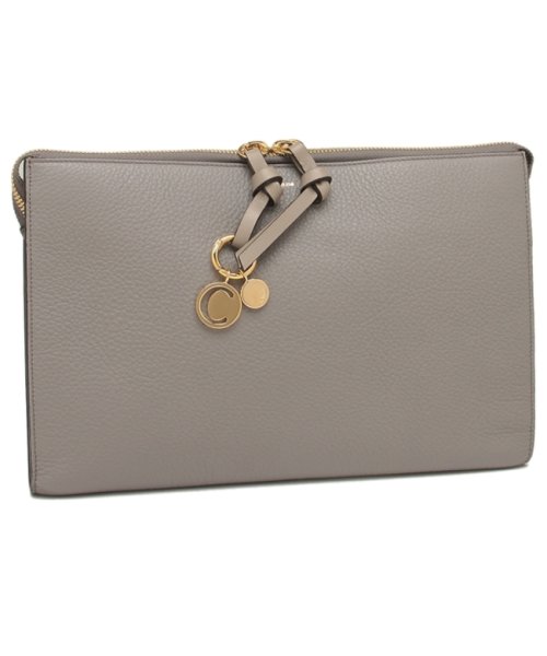 セール クロエ クラッチバッグ レディース Chloe Chc18sp958h9q 053 グレー クロエ Chloe Magaseek