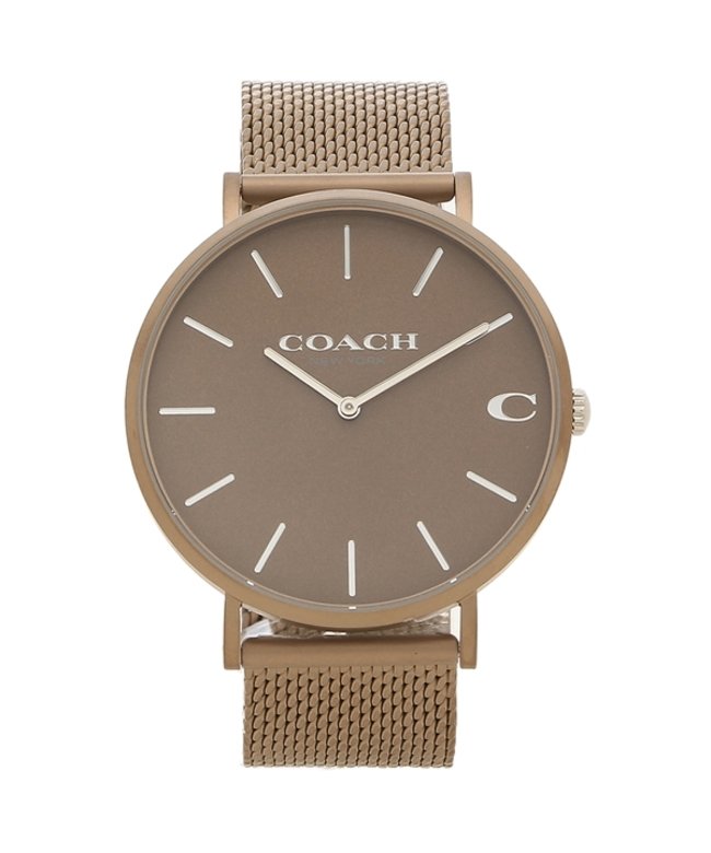 コーチ 腕時計 メンズ Coach Chals チャールズ 41mm ブラウン コーチ Coach Magaseek