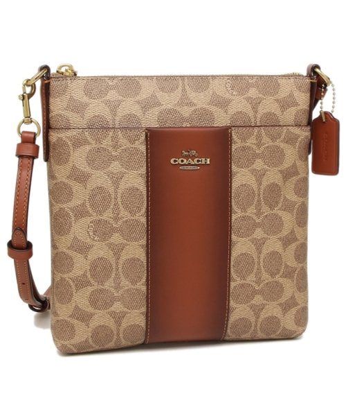 コーチ ショルダーバッグ レディース Coach B4nq4 ブラウンマルチ コーチ Coach Magaseek