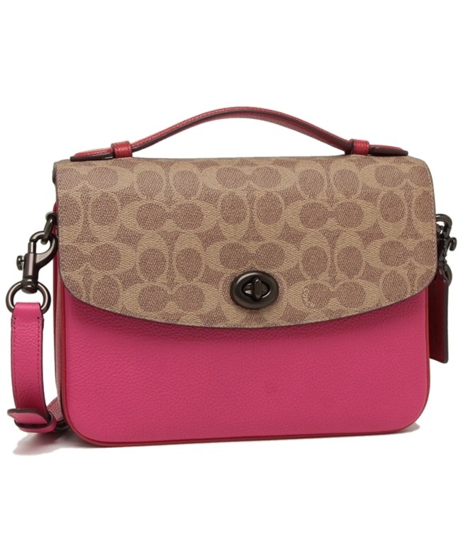 コーチ ショルダーバッグ レディース Coach V5p34 カーキ ピンク コーチ Coach Magaseek
