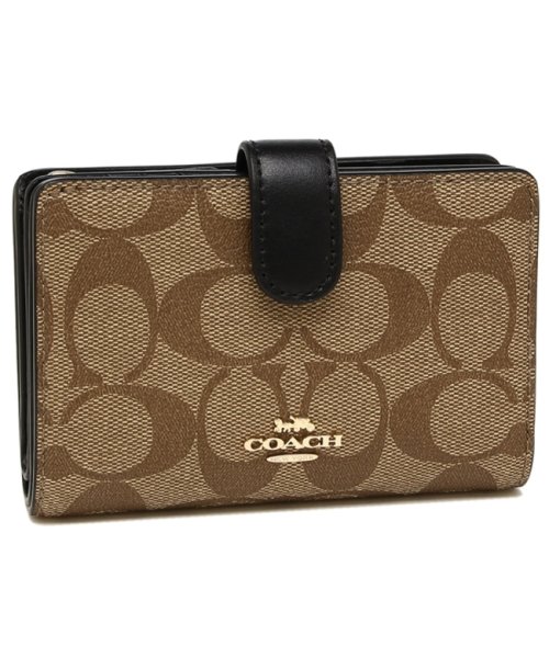 コーチ 折財布 アウトレット レディース Coach F Imcbi Wallet カーキ ブラック コーチ Coach Magaseek コーチ 折財布 アウトレット レディース Coach F Imcbi Wallet カーキ ブラック コーチ Coach Magaseek