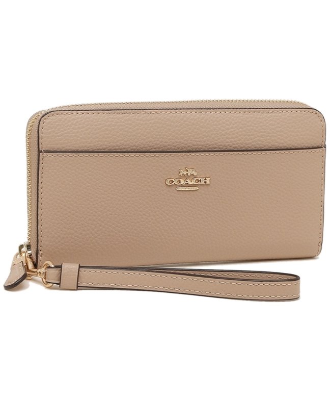 コーチ 長財布 アウトレット レディース Coach Imtau ベージュ コーチ Coach Magaseek