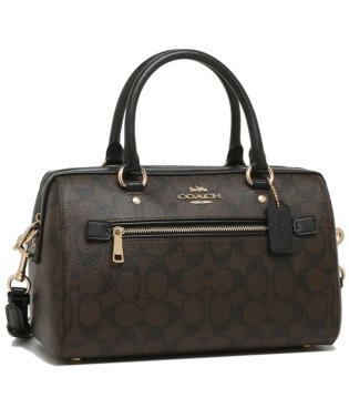 COACH/コーチ ハンドバッグ ショルダーバッグ アウトレット レディース COACH F83607 IMAA8 ブラウン ブラック/503519618