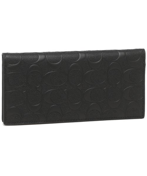 クーポン開催中 コーチ 長財布 アウトレット メンズ Coach Qbbk ブラック コーチ Coach Magaseek