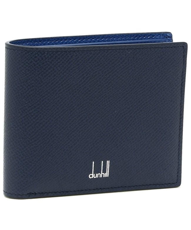 セール ダンヒル 折財布 メンズ Dunhill F23ca410 ネイビー ダンヒル Dunhill Magaseek