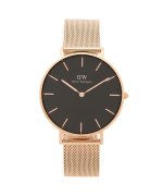 ＜マガシーク＞ ダニエルウェリントン ダニエルウェリントン 腕時計 レディース メンズ Daniel Wellington DW00100303 DW00600303 ローズゴールド ブラック ユニセックス その他 フリー Daniel Wellington】画像