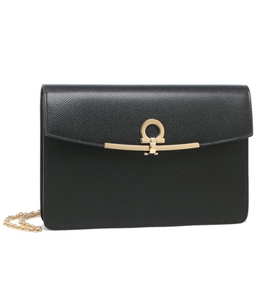 セール フェラガモ ショルダーバッグ レディース ガンチーノクリップ ガンチーニ ミニバッグ Salvatore Ferragamo 22d697 ブラ サルヴァトーレ フェラガモ Salvatore Ferragamo Magaseek