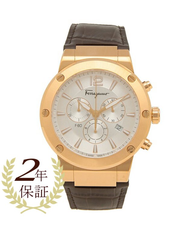 フェラガモ 腕時計 メンズ Salvatore Ferragamo Sfex ブラウン ピンクゴールド サルヴァトーレ フェラガモ Salvatore Ferragamo Magaseek