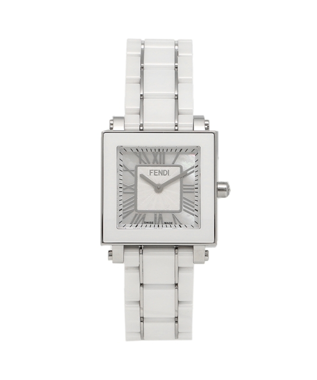 フェンディ 腕時計 レディース FENDI F622240B ホワイトパール ホワイト シルバー フェンディ 腕時計 レディース FENDI F622240B ホワイトパール ホワイト シルバー