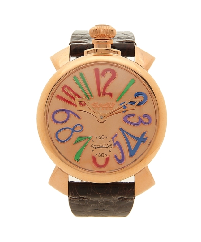 ノバク・ジョコビッチ ガガミラノ　時計　自動巻き　美品 腕時計(アナログ)