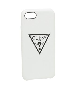 GUESS/ゲス iphoneケース メンズ レディース GUESS GUHCI8PUWT WHT ホワイト/503521535