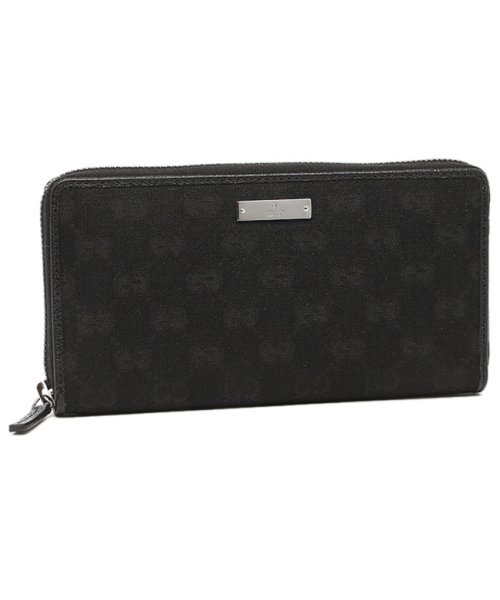 グッチ 財布 レディース Gucci Ky9ir 1000 グッチシマ メタルバー ラウンドファスナー 長財布 Nero グッチ Gucci Magaseek