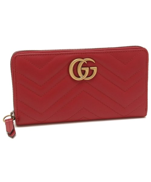 グッチ 長財布 レディース Gucci Dtd1t 6433 レッド グッチ Gucci Magaseek