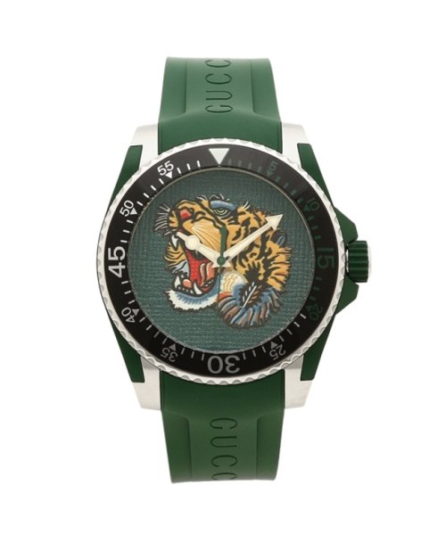グッチ 腕時計 メンズ Gucci Ya グリーン グッチ Gucci Magaseek
