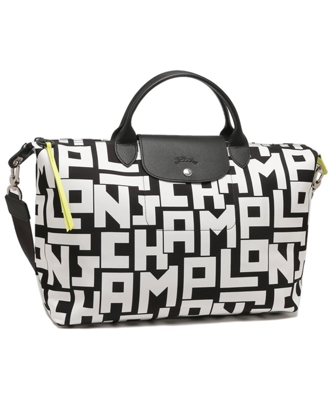 ロンシャン トートバッグ ショルダーバッグ レディース Longchamp 1630 413 067 ブラック ホワイト 対応 ロンシャン Longchamp Magaseek ロンシャン トートバッグ ショルダーバッグ レディース Longchamp 1630 413 067 ブラック ホワイト 対応 ロンシャン Longchamp Magaseek