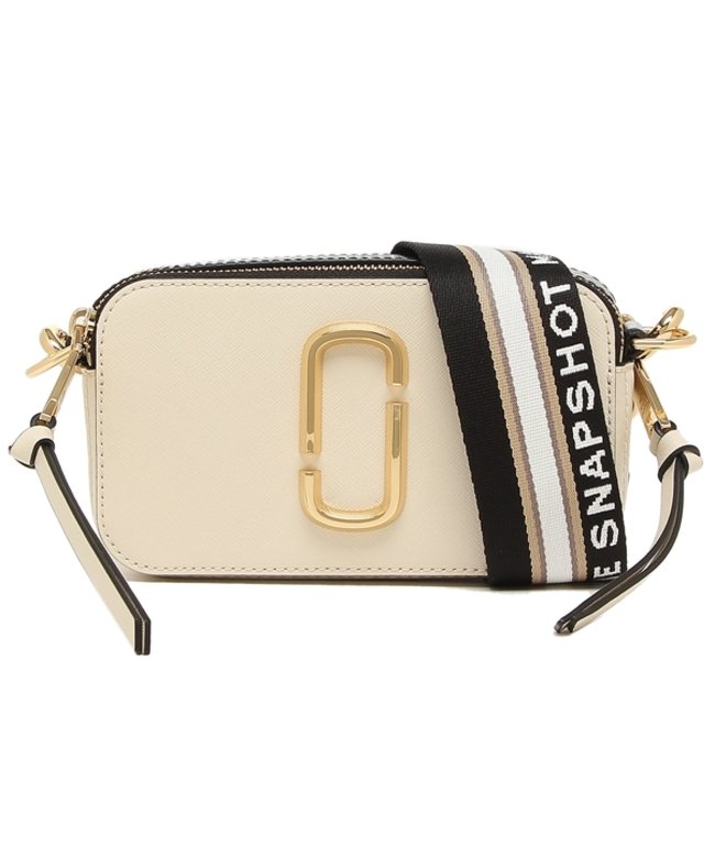 クーポン セール 28 Off マークジェイコブス ショルダーバッグ レディース スナップショット Marc Jacobs M 136 ホワイトマルチ マークジェイコブス Marc Jacobs Magaseek