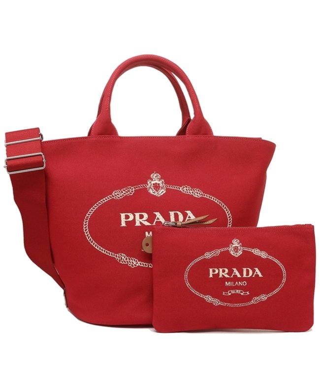クーポン セール 16 Off プラダ ハンドバッグ ショルダーバッグ レディース Prada 1bg163 Zki F0011 レッド プラダ Prada Magaseek