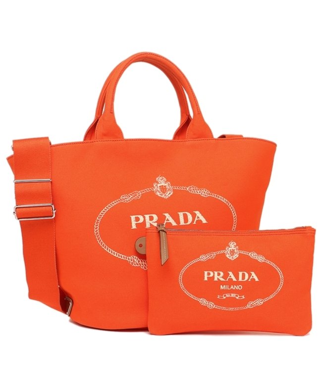 セール プラダ ハンドバッグ ショルダーバッグ レディース Prada 1bg163 Zki F0049 Ooo オレンジ 対応 プラダ Prada Magaseek