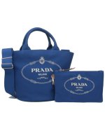 15%OFF！＜マガシーク＞ プラダ プラダ ハンドバッグ ショルダーバッグ レディース PRADA 1BG186 ZKI F0215 ネイビー レディース その他 フリー PRADA】 セール開催中】画像