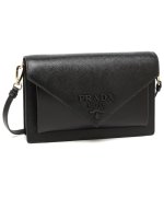 21%OFF！＜マガシーク＞ プラダ プラダ ショルダーバッグ レディース PRADA 1BP020 2EEP F0002 ブラック レディース その他 フリー PRADA】 セール開催中】画像