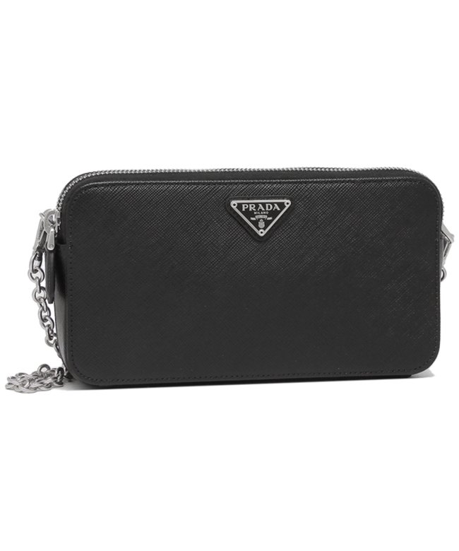 セール プラダ ショルダーバッグ 財布ショルダー ミニバッグ チェーンウォレット レディース Prada 1dh010 Qhh F0632 ブラック プラダ Prada Magaseek