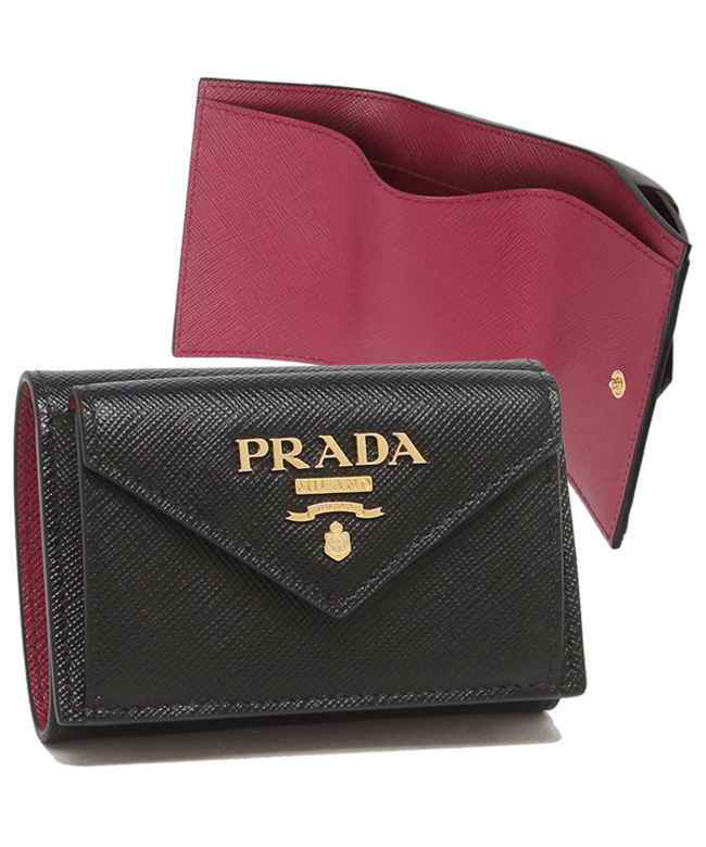 PRADA プラダ 財布 ブラック | tradexautomotive.com