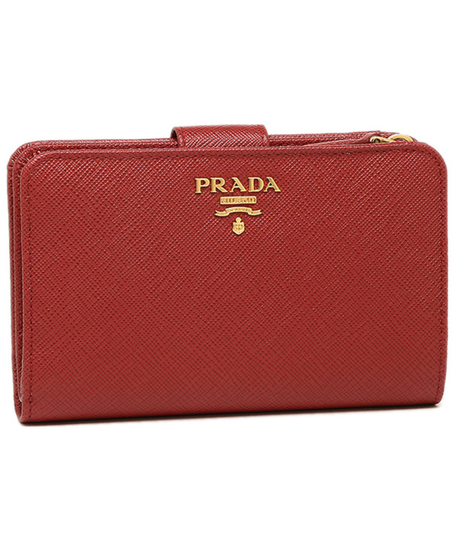 プラダ 財布 レディース PRADA 1ML225 QWA F068Z SAFFIANO METAL 二