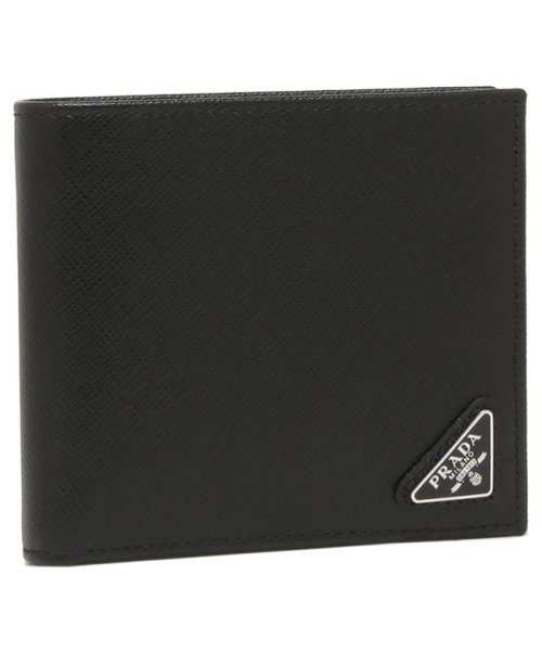プラダ 折り財布 メンズ PRADA 2MO513 QHH F0002 ブラック 
