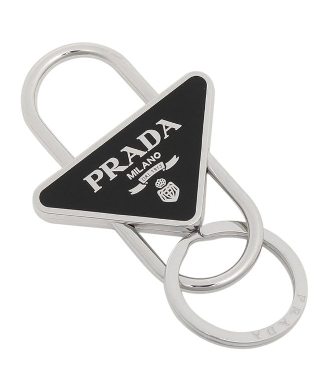 セール プラダ キーホルダー メンズ レディース Prada 2ps042 66a F0002 ブラック プラダ Prada Magaseek