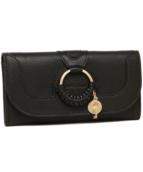 シーバイクロエ 長財布 レディース SEE BY CHLOE CHS17UP761 305 001 ブラック BY CHLOE 長財布 レディース SEE CHS17UP761 シーバイクロエ