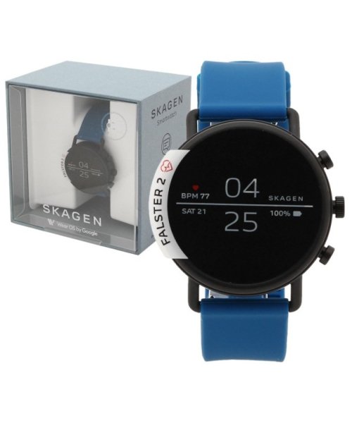 スカーゲン 腕時計 スマートウォッチ レディース Skagen Skt5112 ブルー スカーゲン Skagen Magaseek