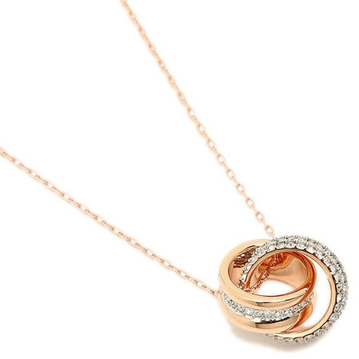 セール スワロフスキー ネックレス アクセサリー Swarovski ピンクゴールド レディース シルバー スワロフスキー Swarovski Magaseek