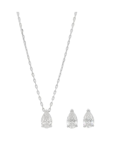 セール スワロフスキー ネックレス ピアス アクセサリー レディース Swarovski セット シルバー ホワイト スワロフスキー Swarovski Magaseek セール スワロフスキー ネックレス ピアス アクセサリー レディース Swarovski セット シルバー ホワイト スワロフスキー Swarovski Magaseek