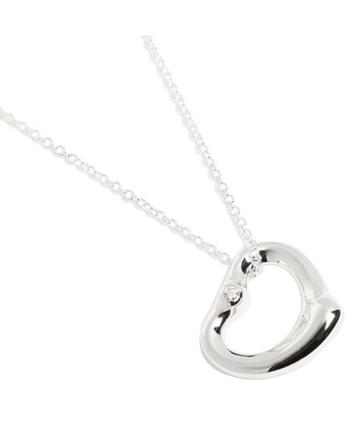 ティファニー Tiffany Co ネックレス アクセサリー Tiffany Co エルサ ペレッティ ダイヤモンド オープン ハート ティファニー Tiffany Co Magaseek