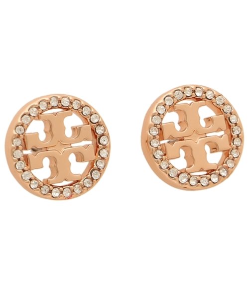 トリーバーチ ピアス アクセサリー レディース TORY BURCH 53422 696 ゴールド クリスタル TORY BURCH トリーバーチ ピアス アクセサリー レディース CRYSTAL LOGO