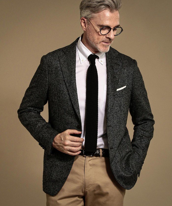 セール Di Pray ディ プレイ New Bridge ブークレヘリンボーンジャケット Mackintosh London メンズ Mackintosh London Magaseek