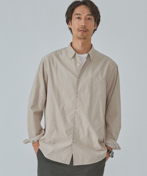 セール Cm 28w Pima コーデュロイ ジャストルーズ シャツ グリーンレーベルリラクシング Green Label Relaxing Magaseek