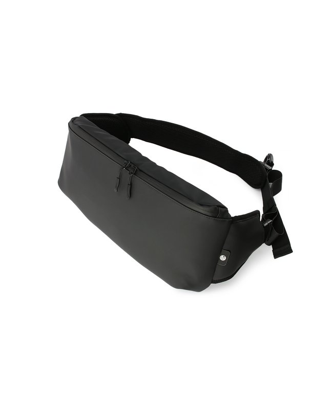  カバンのセレクション マンセル ボディバッグ メンズ 防水 横型 大容量 大きめ かっこいい ブランド ウエストバッグ MANSEL 0004 ユニセックス ブラック フリー Bag & Luggage SELECTION】