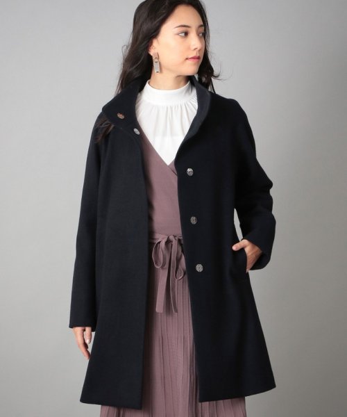 Flat Seam Coat スタンドカラーコート レディースファッション 阪急百貨店公式通販 Hankyu Fashion