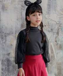 子供服Bee/袖チュールトップス/503500130