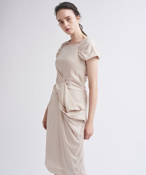 セール ランダムタックワンピース ランバンオンブルー Lanvin En Bleu Magaseek