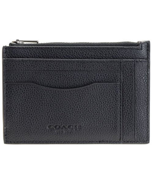 COACH(コーチ)/【Coach(コーチ)】 Coach メンズカードケース /Black