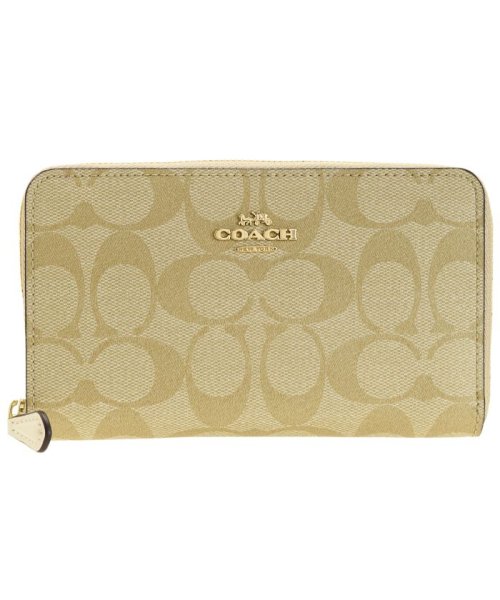 COACH(コーチ)/【Coach(コーチ)】Coach コーチ  財布 長財布  88913imdqc/カーキ