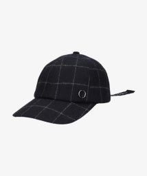 Chapeaud'O(Chapeaud’O)/Chapeau d' O Check EMB Ribbon Cap/ブラック